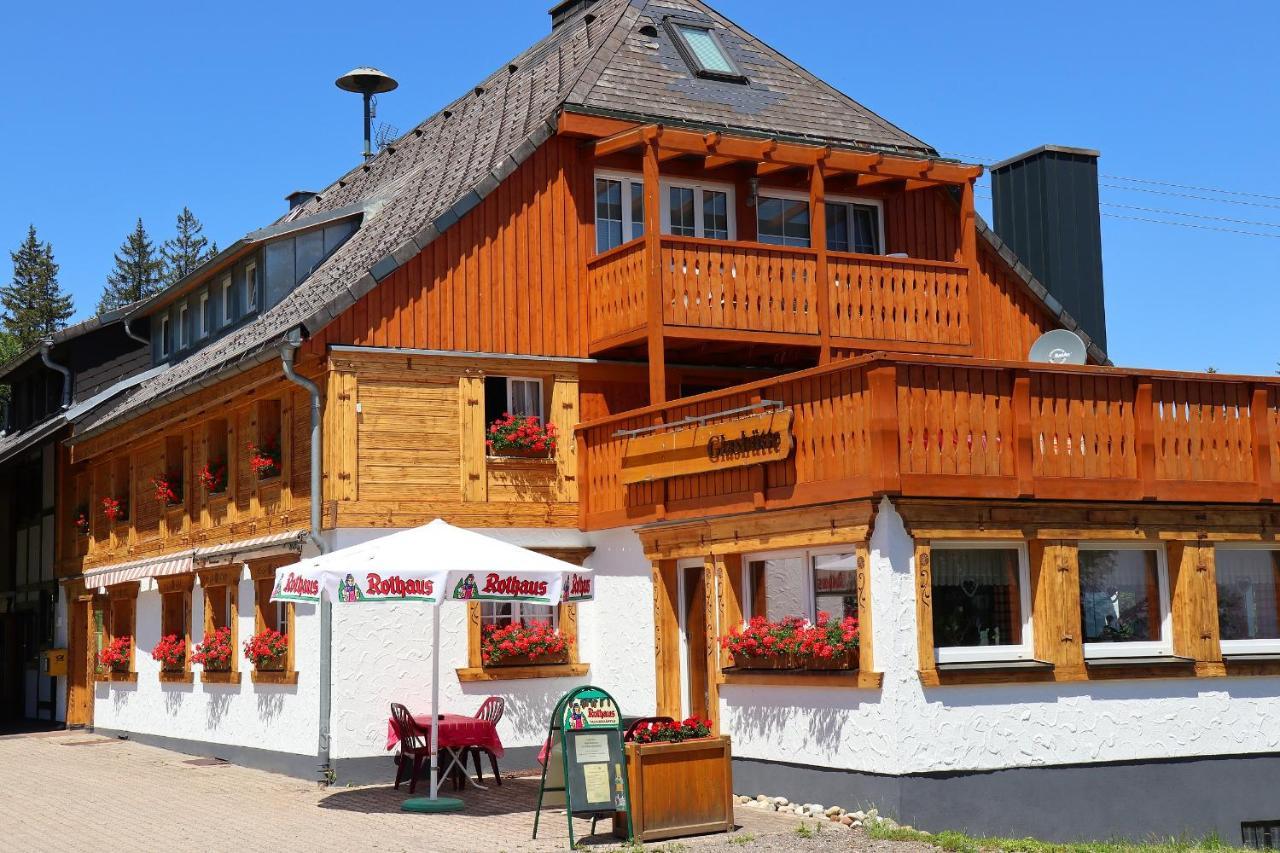 Hoehenpension Glashuette Bed&Breakfast Fruehstueckspension Hotel Garni Bonndorf im Schwarzwald Eksteriør bilde